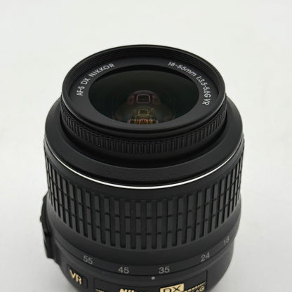 Nikon AF-S DX NIKKOR 18-55mm f/3.5-5.6 DX VR Standard Zoom Lens For F-Mount