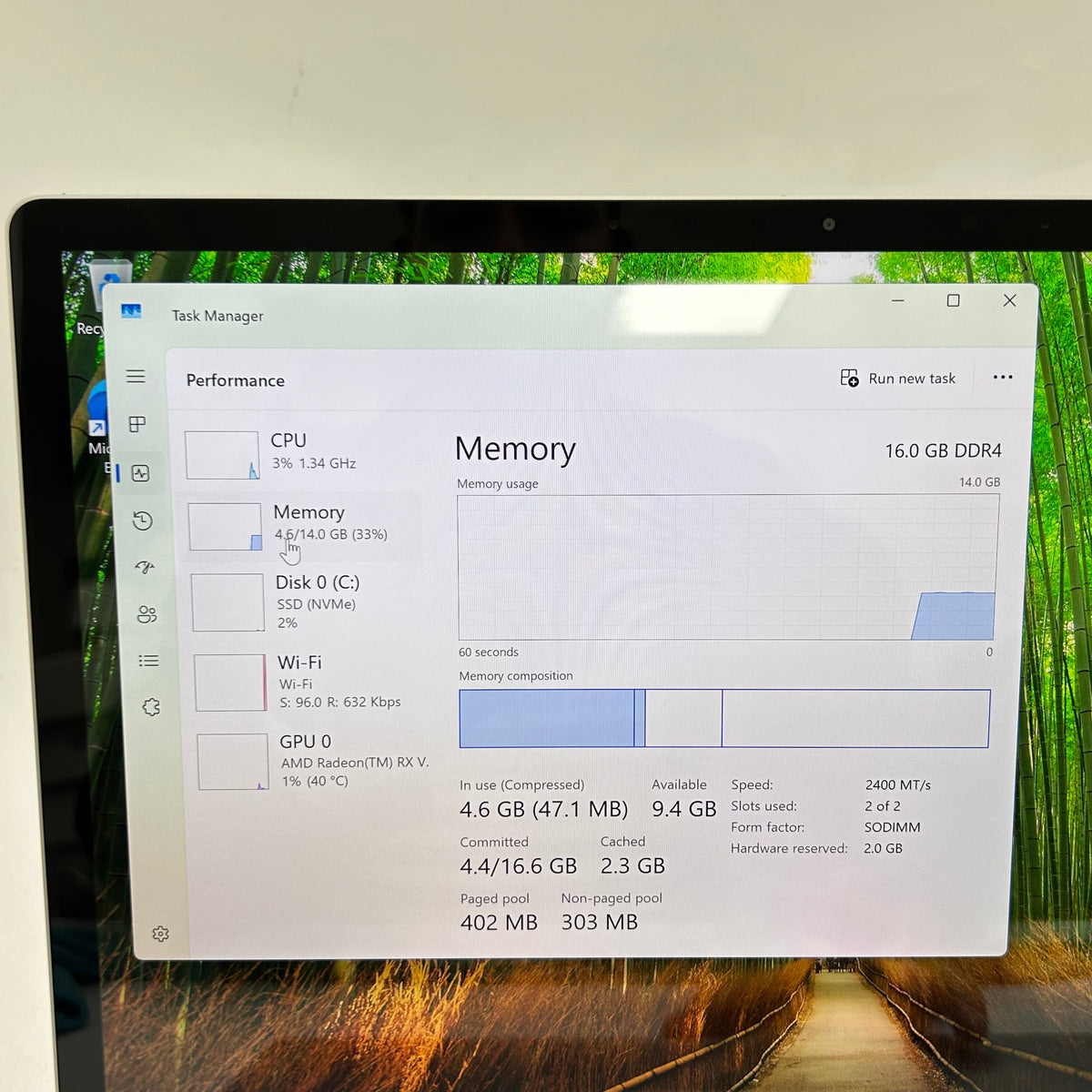 Microsoft Surface Laptop 3 15" Ryzen 7 3700U 2.3GHz 16GB RAM 512GB SSD 1873