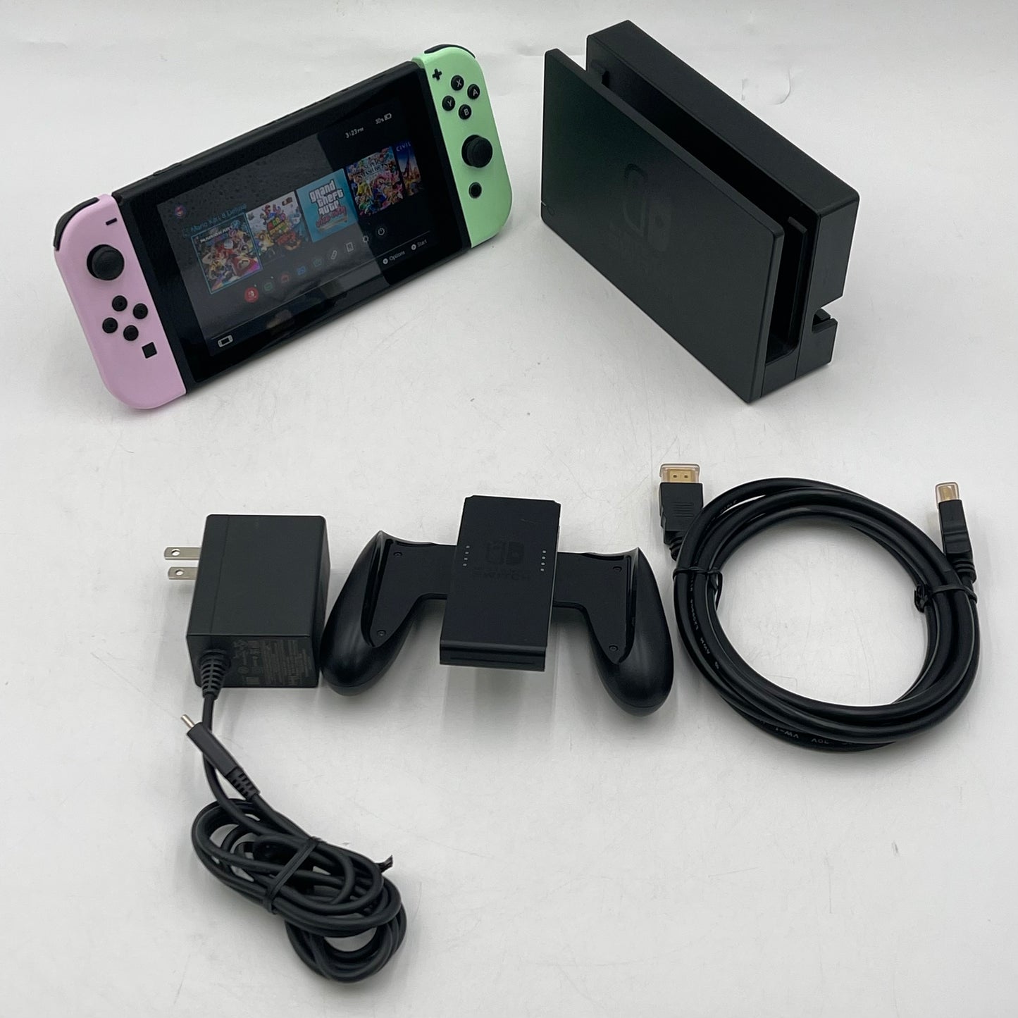 Nintendo Switch v2 Console Gaming System Pastel Purple/Pastel Green