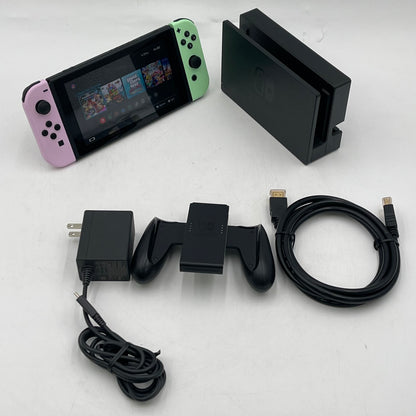 Nintendo Switch v2 Console Gaming System Pastel Purple/Pastel Green