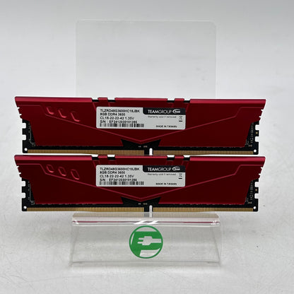 TeamGroup T-Force Vulcan 16GB (2x8GB) RAM DDR4 3600MHz TLZRD48G3600HC18JBK