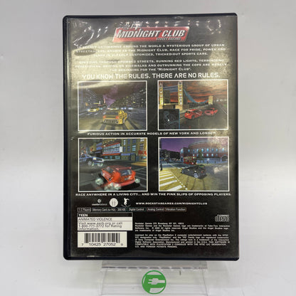 Midnight Club Street Racing  (Sony PlayStation 2 PS2, 2000)