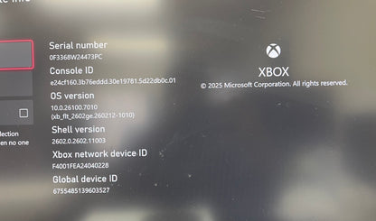 Microsoft Xbox Series S 512GB Console Gaming System Only Robot White 1883