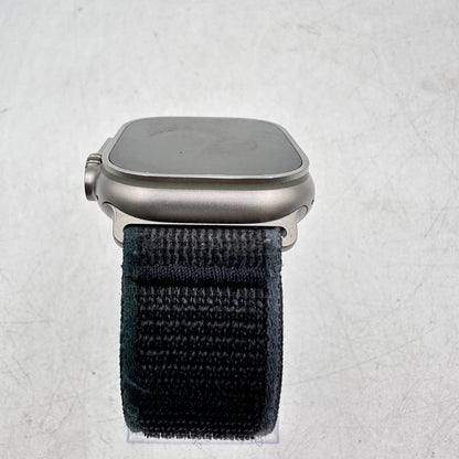 Unlocked Apple Watch Ultra 2 49MM Natural Titanium Black Trail Loop MRF63LL/A