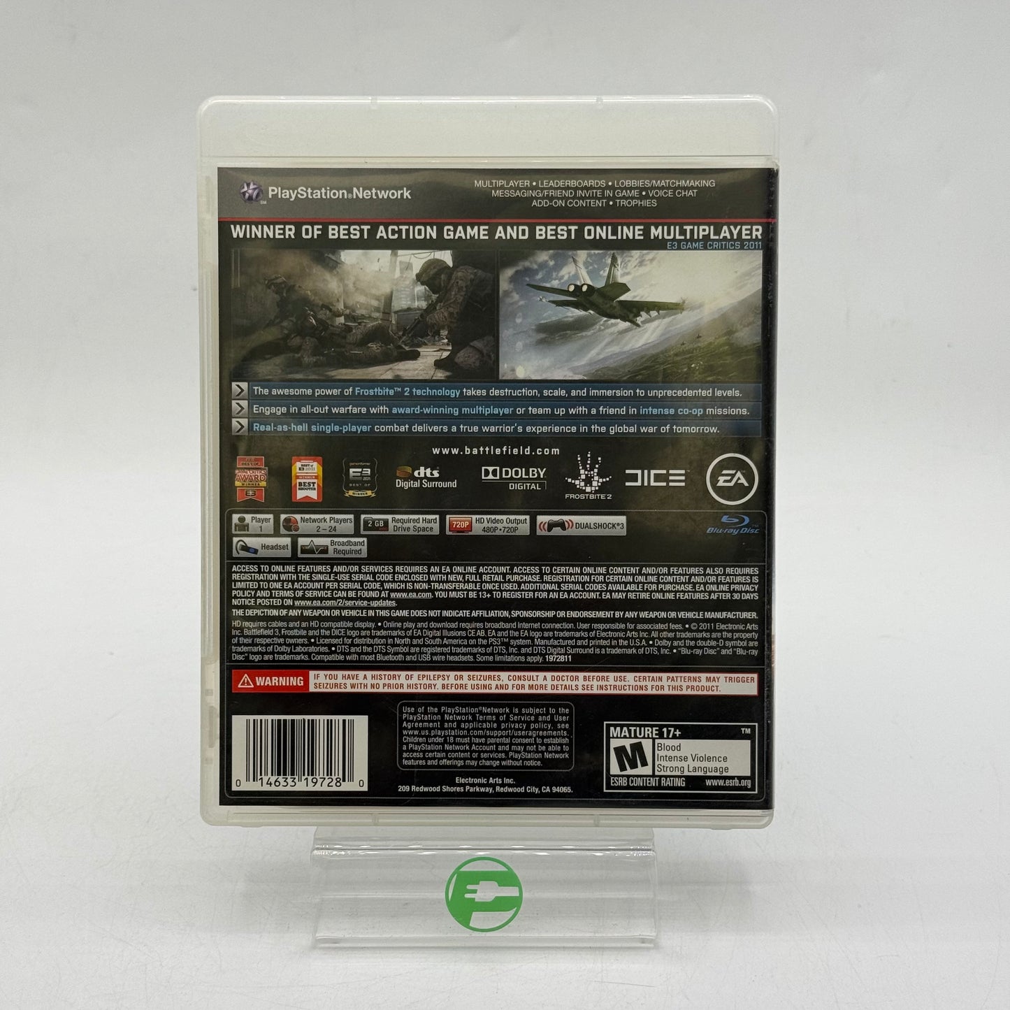 Battlefield 3 (Sony PlayStation 3 PS3, 2011)