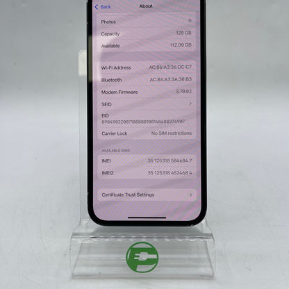 Unlocked Apple iPhone 14 128GB Midnight MPUA3LL/A