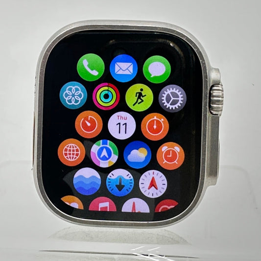 Unlocked Apple Watch Ultra 2 49MM Blue Aluminum MREG3LL/A Face Only