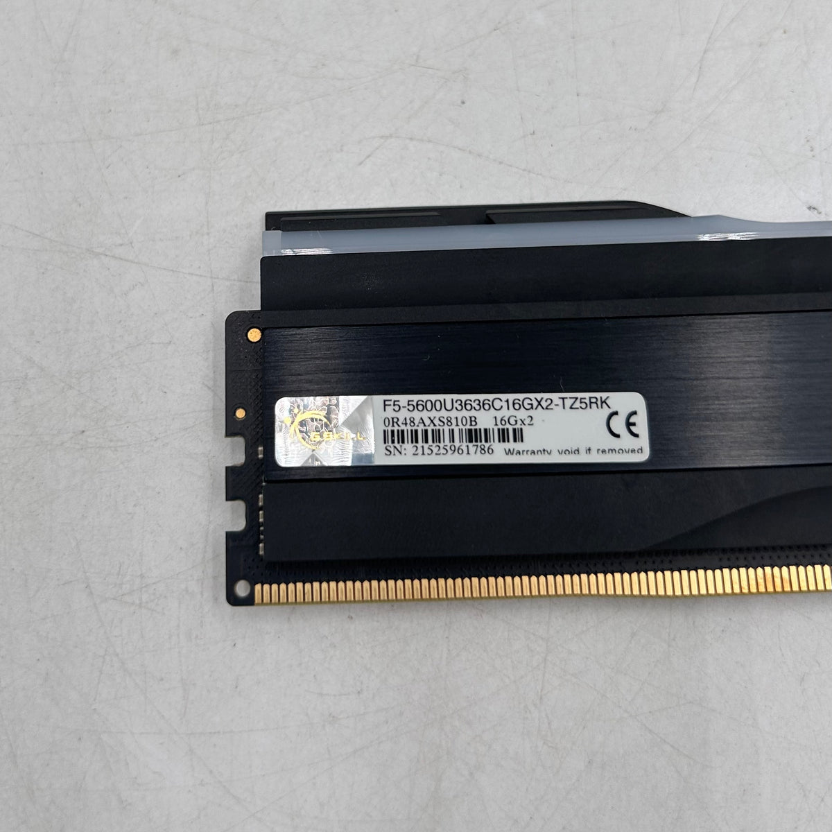 G.Skill Trident Z RGB 32GB (2x16GB) RAM DDR5 5600MHz F5-5600J3636C16GX2