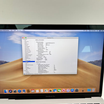 Broken 2017 Apple MacBook Pro 13.3" i5 2.3GHz 8GB RAM 128GB SSD Space Gray A1708 Read