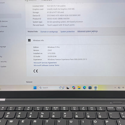 Lenovo ThinkPad X1 Carbon Gen 11 14" i7-1355U 1.7GHz 16GB RAM 512GB SSD