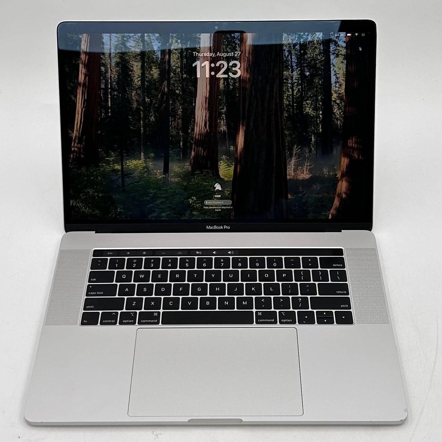 2018 Apple MacBook Pro 15" i7 2.7GHz 16GB RAM 1TB SSD Silver A1990 Read