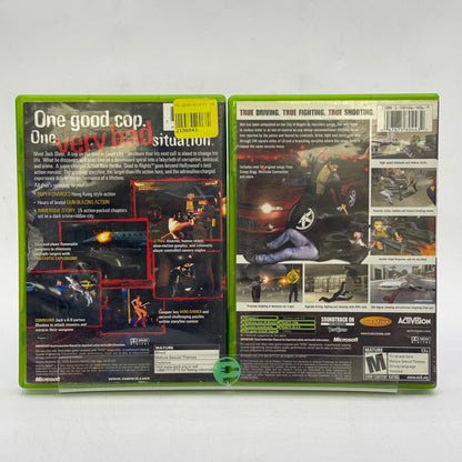 Lot of 2 Microsoft Original Xbox Games: True Crime / Dead To Rights
