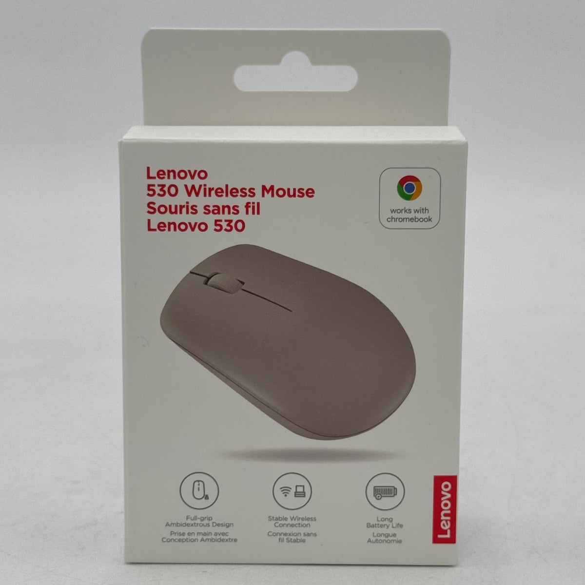 New Lenovo 530 Wireless Mouse Almond 1PGY50Z18988