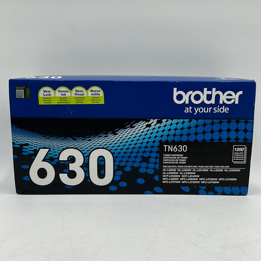 New Brother TN630 Black Toner Cartridge
