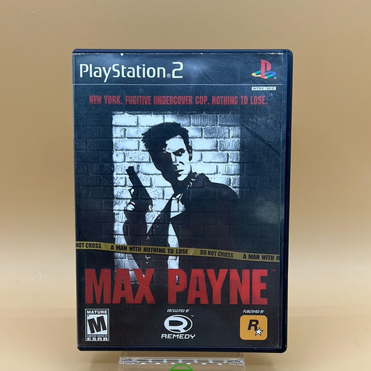 Max Payne  (Sony PlayStation 2 PS2,  2001)