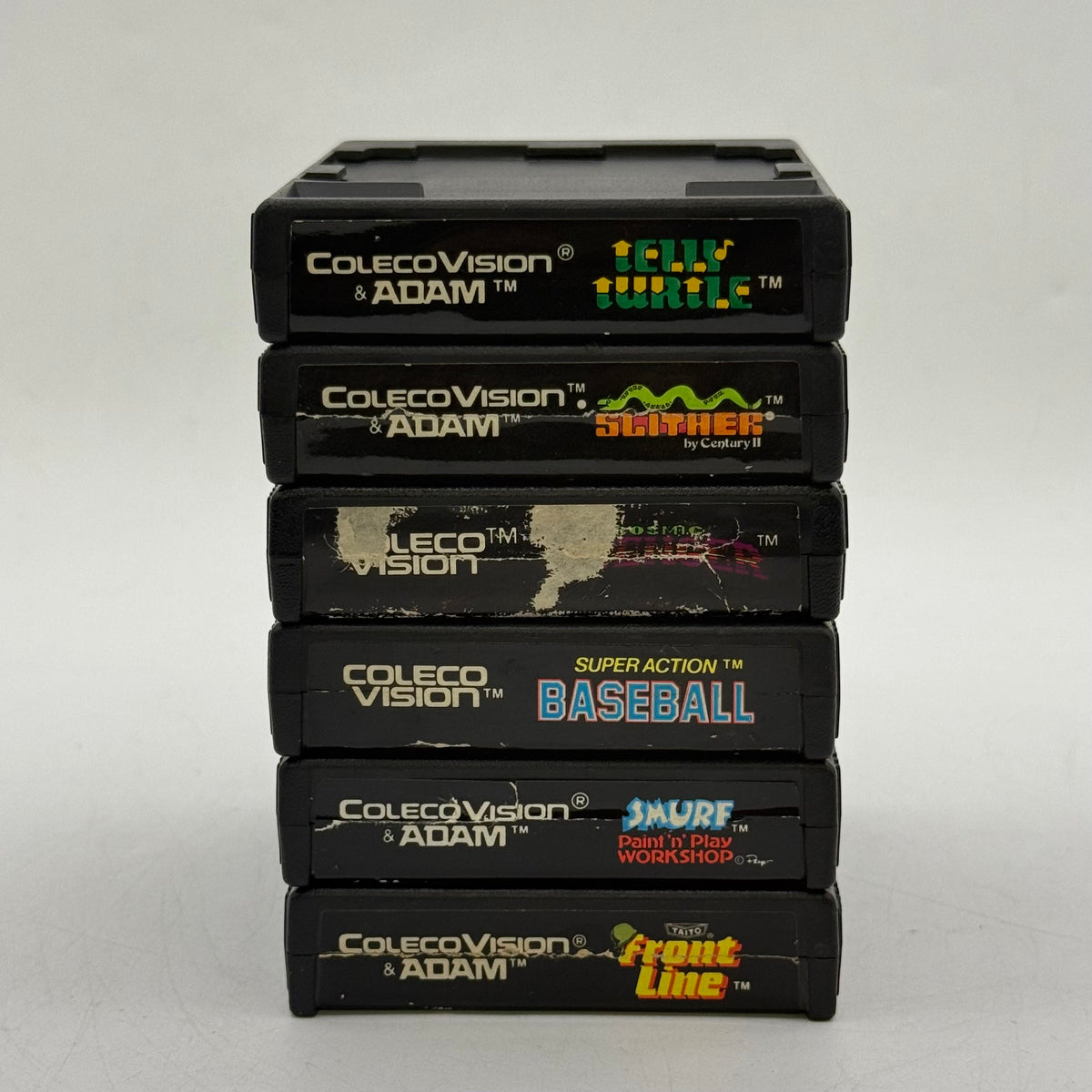 Lot of 6 ColecoVision Games Titles In Description