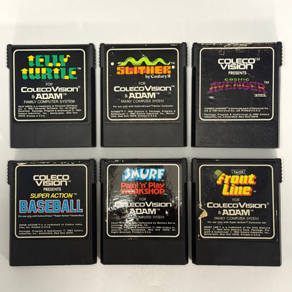 Lot of 6 ColecoVision Games Titles In Description