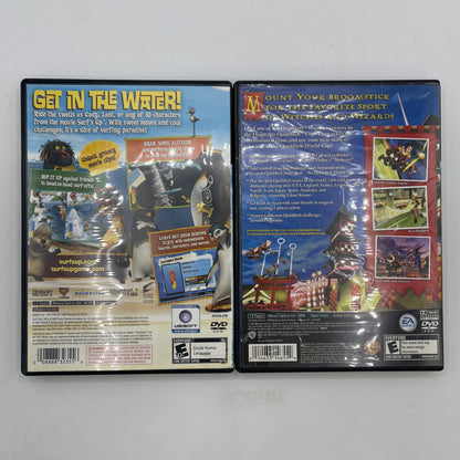 Lot of 2 Sony PlayStation 2 PS2 Games Surf's Up | Harry Potter Quidditch