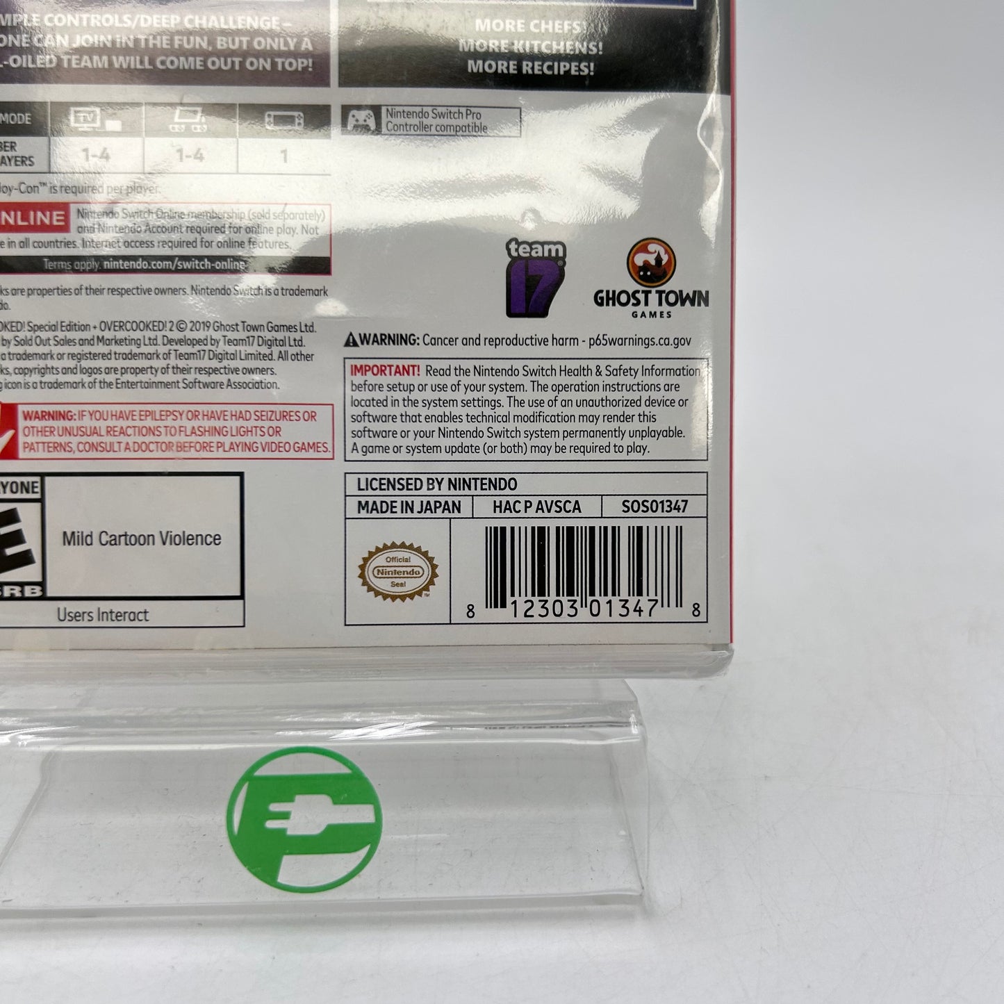 New Overcooked + Overcooked 2 (Nintendo Switch, 2019)
