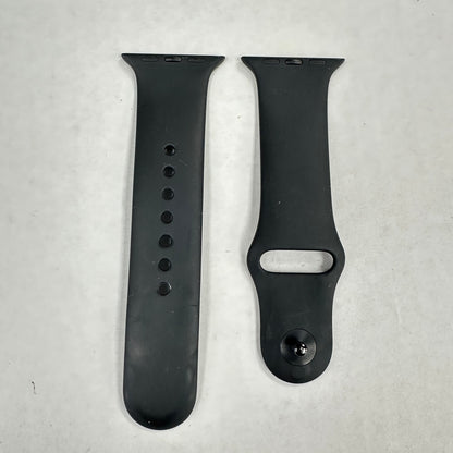 GPS Only Apple Watch Series 10 42MM Black Aluminum Black Sport Band