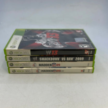 Lot of 5 Games  (Microsoft Xbox 360,  2008-2013)