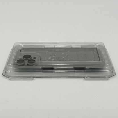New Genuine iPhone 16 Pro Max OEM Back Glass Replacement Kit - Natural Titanium