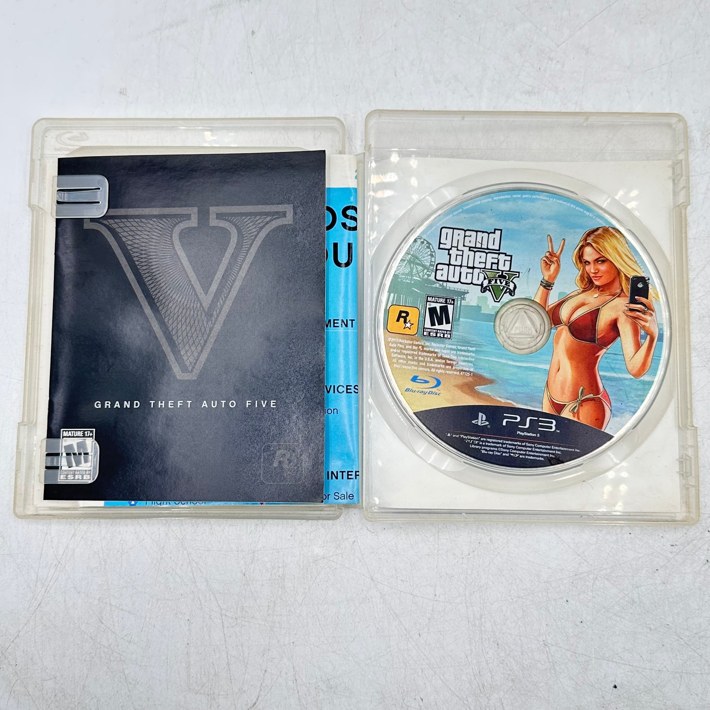 Lot of 2  PlayStation 3 PS3 Games Grand Theft Auto (GTA) IV & V