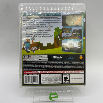 Minecraft Playstation 3 Edition (PlayStation 3 PS3, 2013)