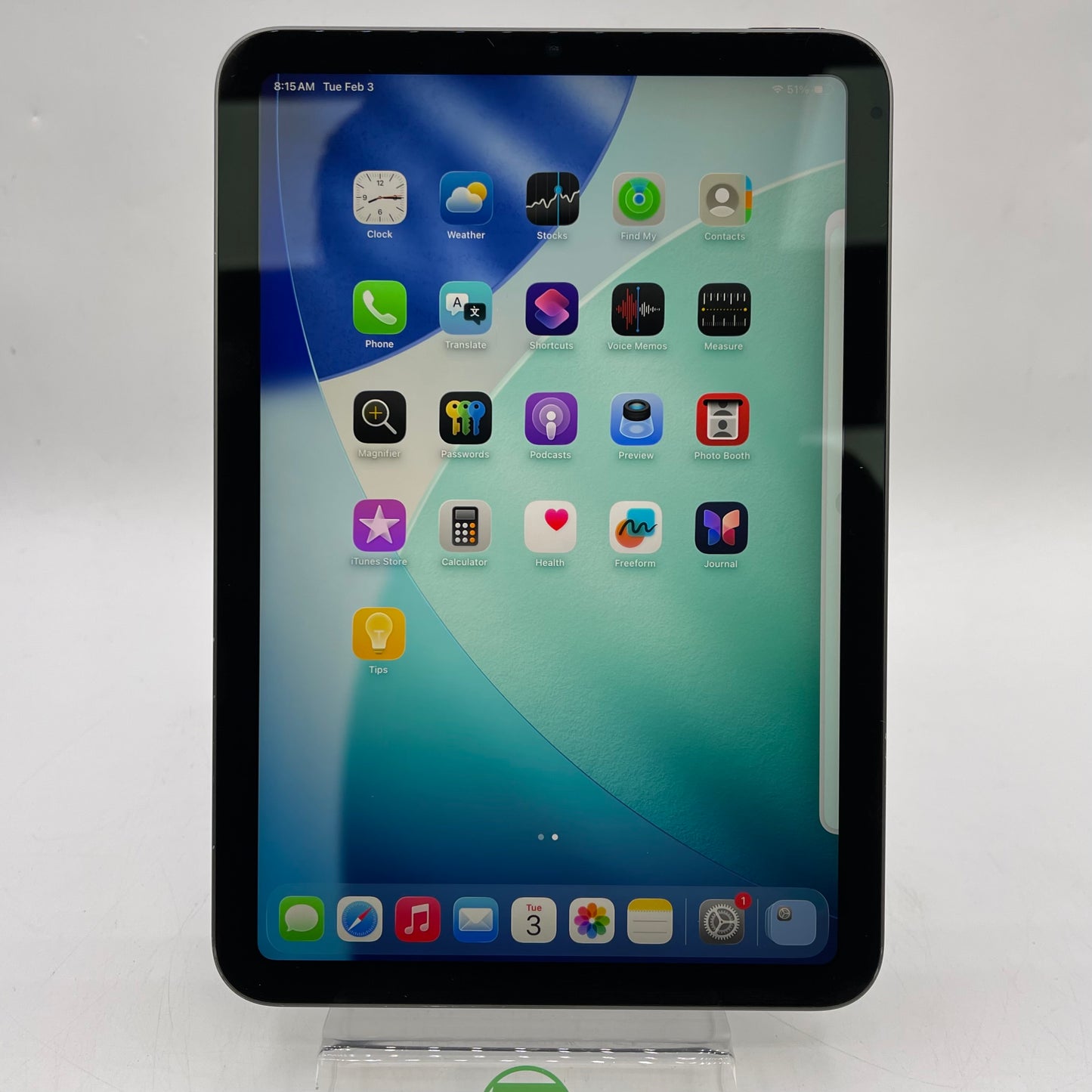 WiFi Only Apple iPad Mini 6th Gen 64GB Space Gray MK7M3LL/A