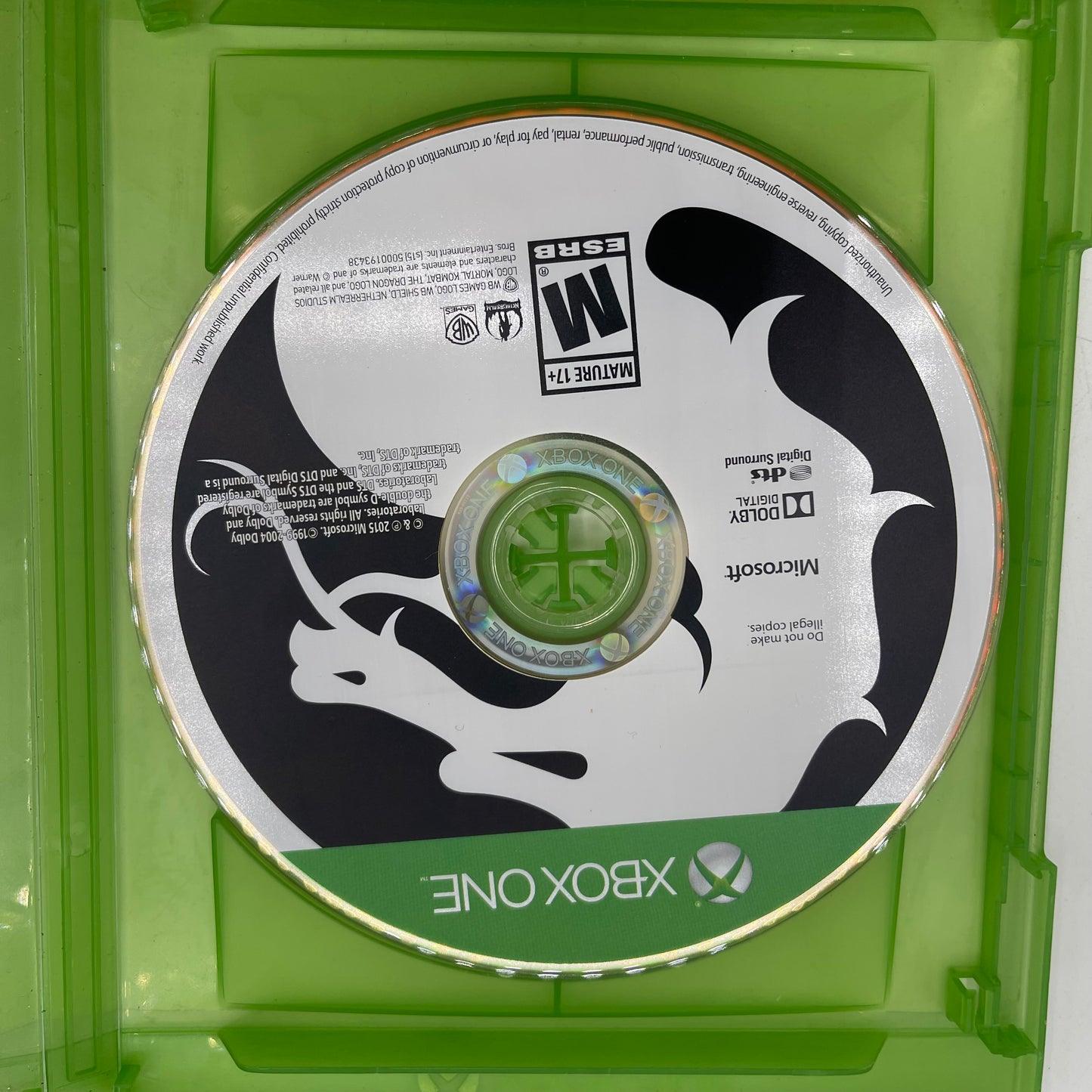 Lot of 2 Microsoft Xbox One Games Mortal Kombat | Halo 5