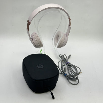 Beats Solo 4 Wireless On-Ear Bluetooth Headphones Cloud Pink A3140