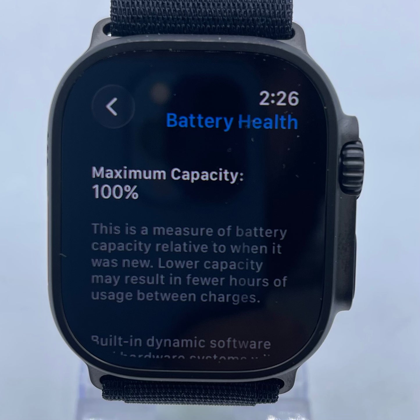 Unlocked Apple Watch Ultra 3 49MM Black Titanium MF0X4LW/A with Apple Care+