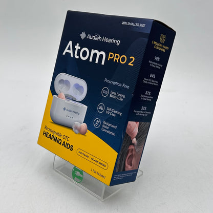 New Atom Pro 2 Over-The-Counter (OTC) Hearing Aid