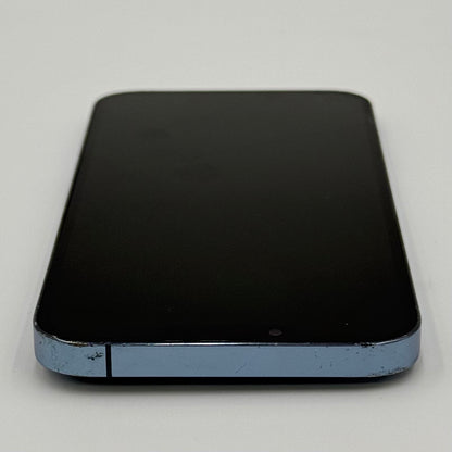 Broken Unlocked Apple iPhone 13 Pro Max 512GB Sierra Blue NLFE3LL/A Cracked Screen