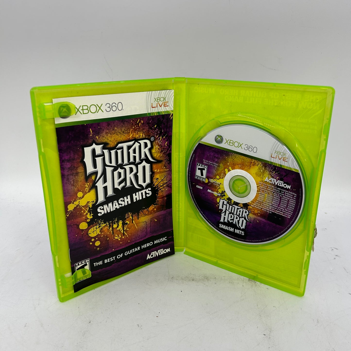 Guitar Hero Smash Hits  (Microsoft Xbox 360,  2009)