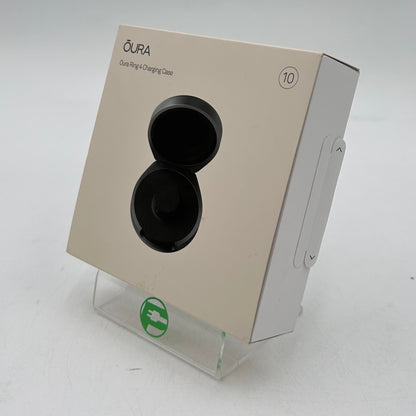 New Oura Ring 4 Size 10 Black Smart Ring Charging Case Only JZ95-60408-10