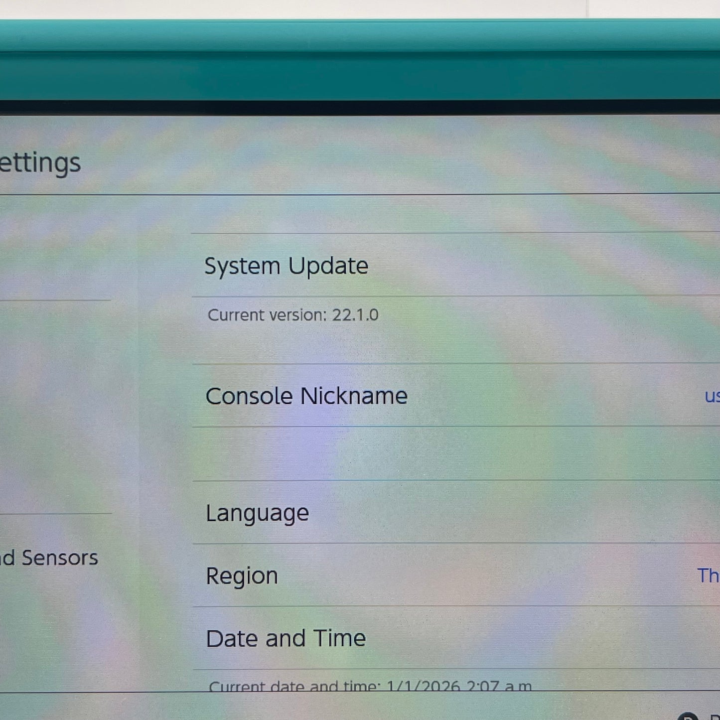 Nintendo Switch Lite Handheld Game Console Only HDH-001 Turquoise