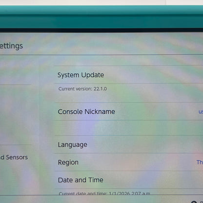 Nintendo Switch Lite Handheld Game Console Only HDH-001 Turquoise