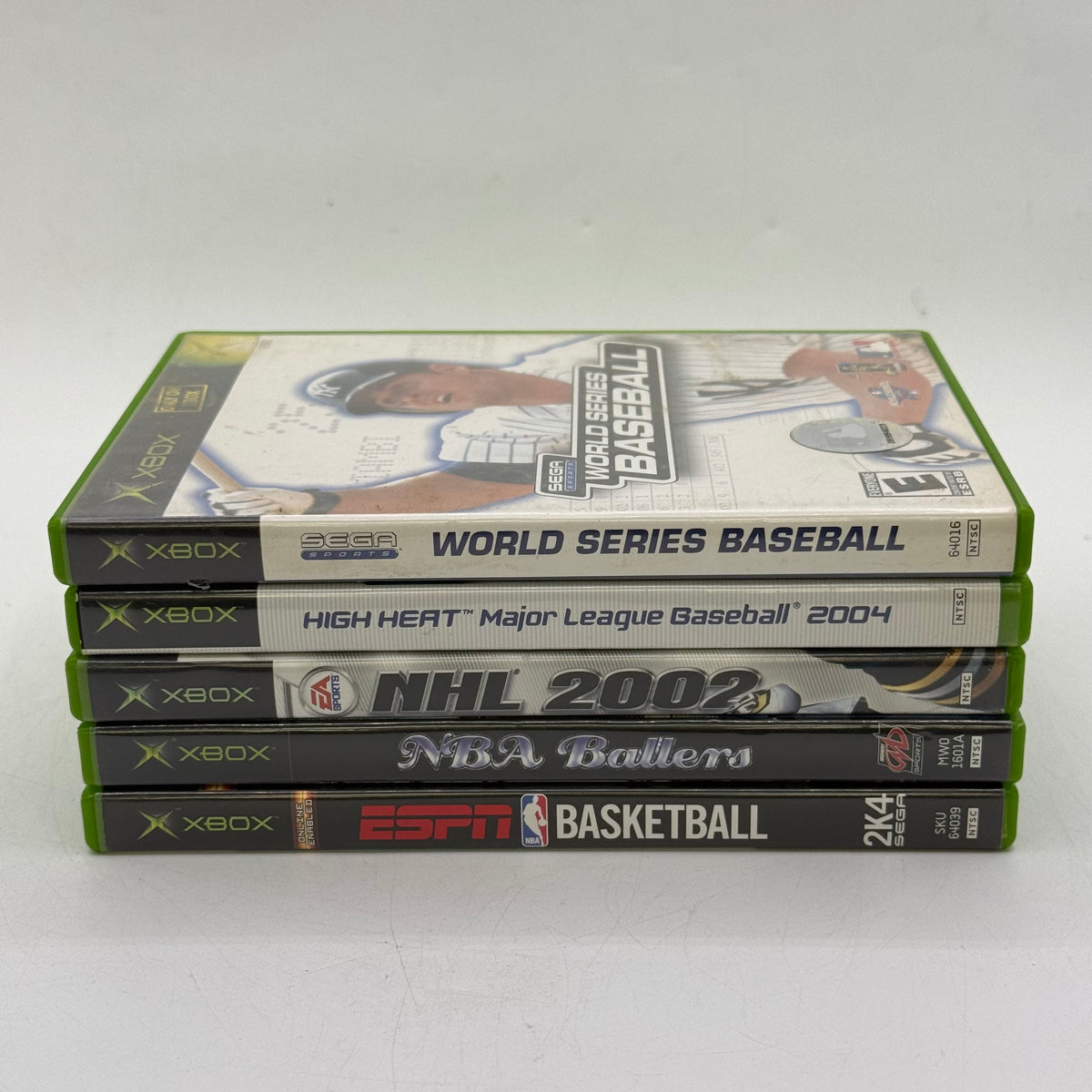 Lot of 5 Microsoft Original Xbox Games Titles In Description