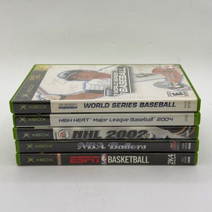 Lot of 5 Microsoft Original Xbox Games Titles In Description