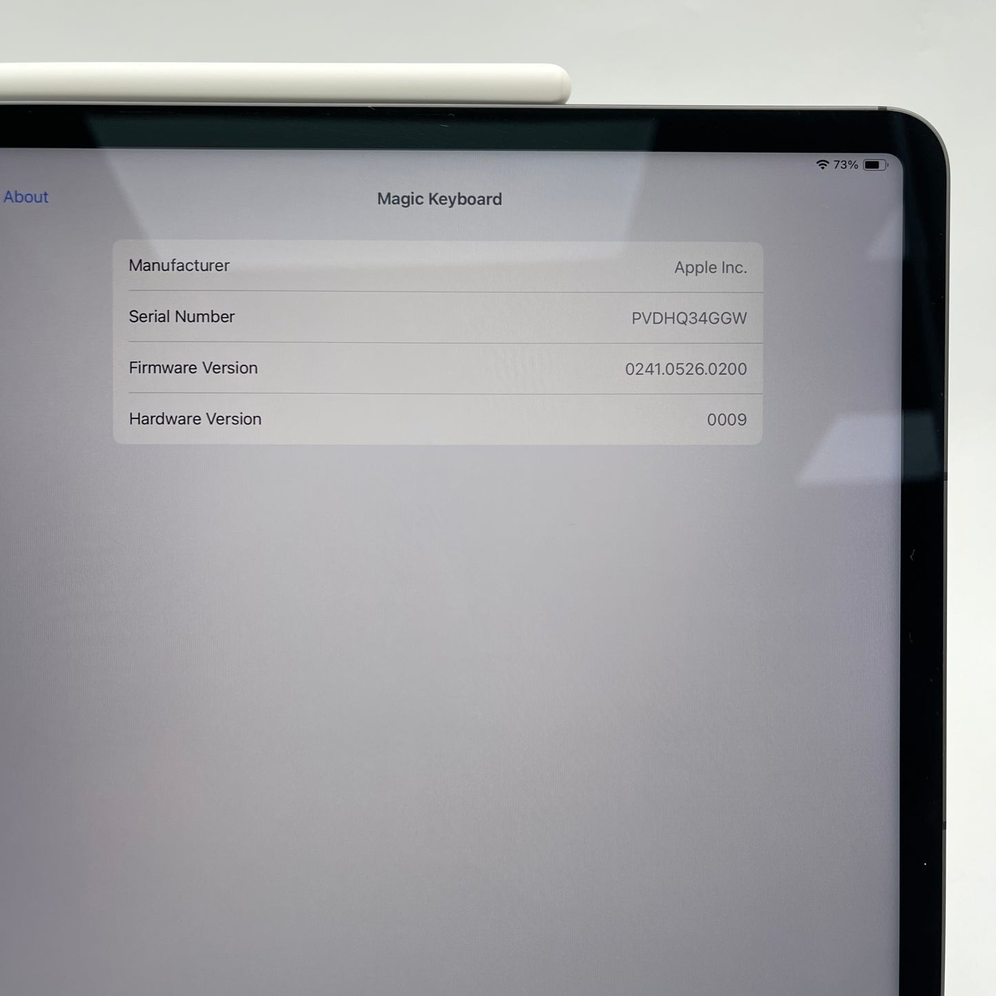 Unlocked Apple iPad Pro 12.9" 5th Gen 2TB Silver NHP43LL/A w/ Pencil & Keyboard