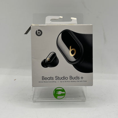 Beats Studio Buds+ Wireless Earbuds  Black Gold A2870