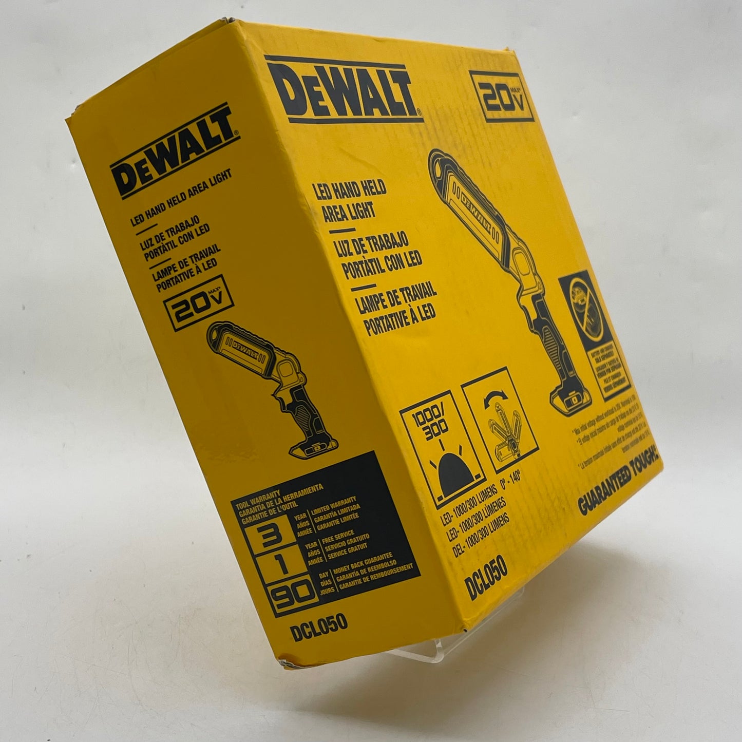 New DeWalt DCL050 20V MAX LED Hand Held
