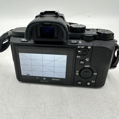 Sony Alpha A7 II 24.3MP Mirrorless Digital Camera 229 SC  Body Only READ