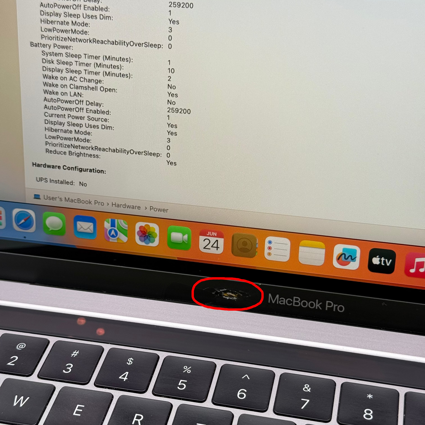 2017 Apple MacBook Pro 13.3" i5 3.1GHz 8GB RAM 256GB SSD Space Gray A1706 READ