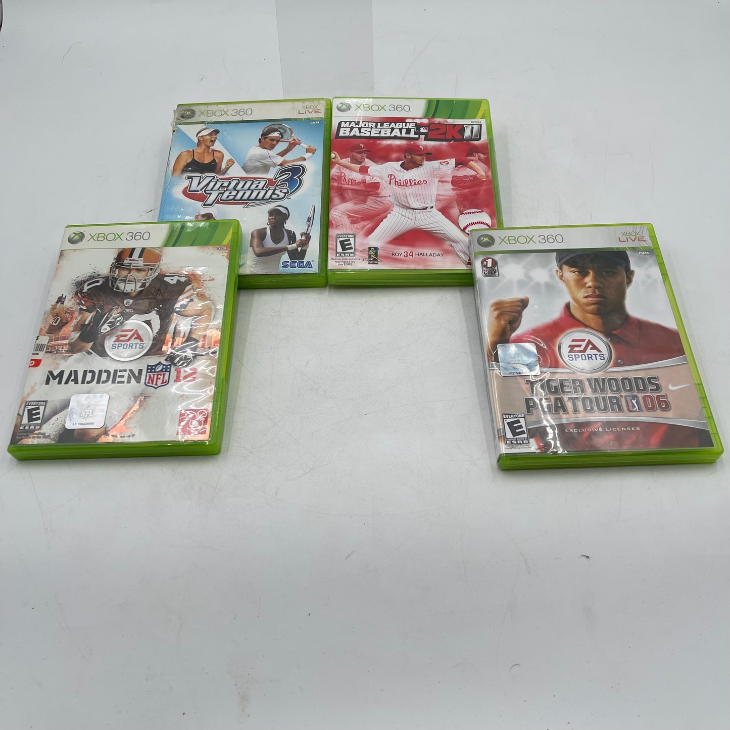 Sports Bundle  (Microsoft Xbox 360,  Various)  Multiple Games