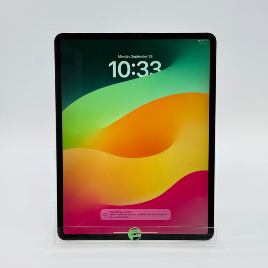 WiFi Only Apple iPad Pro 12.9" 4th Gen 128GB Silver MY2J2LL/A