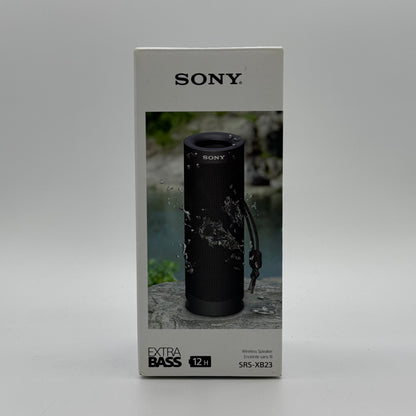 Sony SRS-XB23 Portable Bluetooth Speaker Black