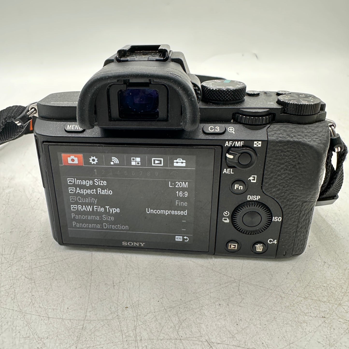 Sony Alpha A7 II 24.3MP Mirrorless Digital Camera 229 SC  Body Only READ