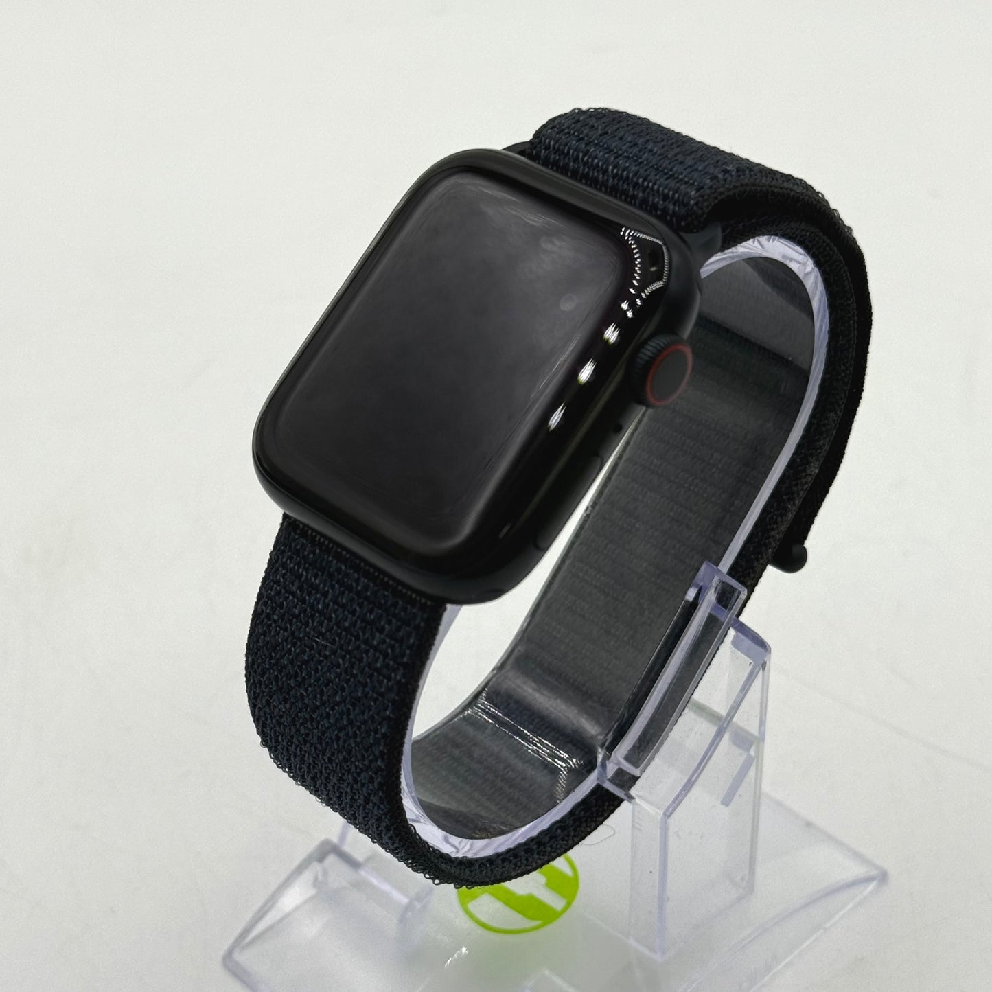 Unlocked Apple Watch SE 2nd Gen 44MM Midnight Aluminum Anchor Blue Sport Loop